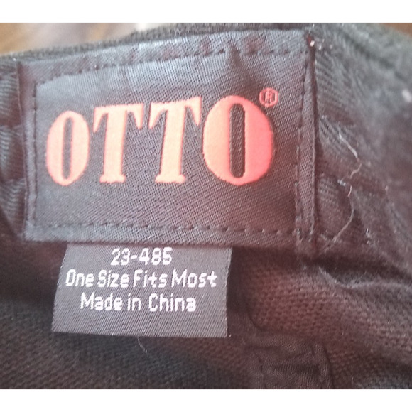 Otto Red Storm Red And Black Adjustable Hat - Picture 3 of 3